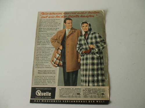 Quelle katalog 1956 mit - ,