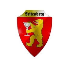 Aluschild Seitenberg Wappen