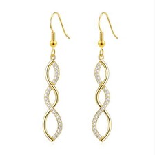 Karat vergoldete twist - 18,