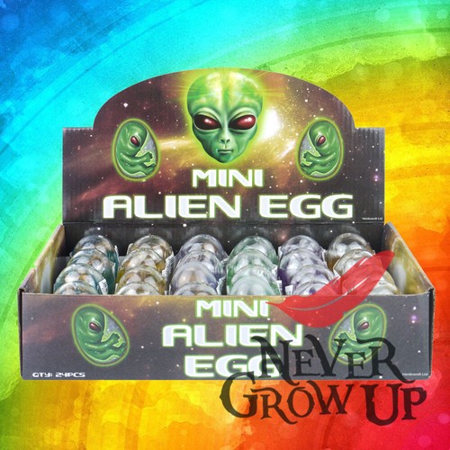 Mini alien mit baby - alien, schleim