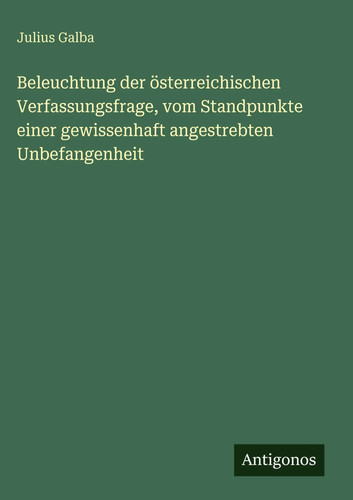 Julius galba beleuchtung - julius,