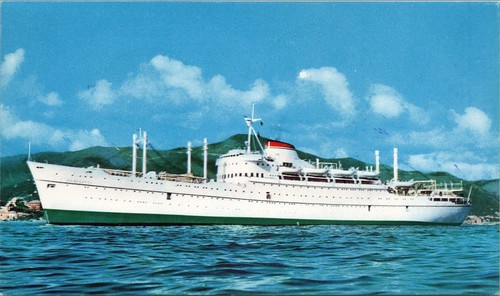 Postkarte passagierschiff - ak,