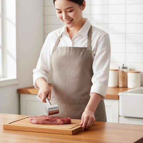 Steakklopfer aus rostfreier - aus,