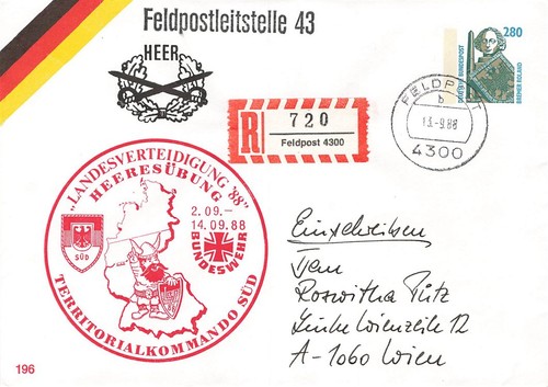 155410 feldpost bundeswehr - feldpost,