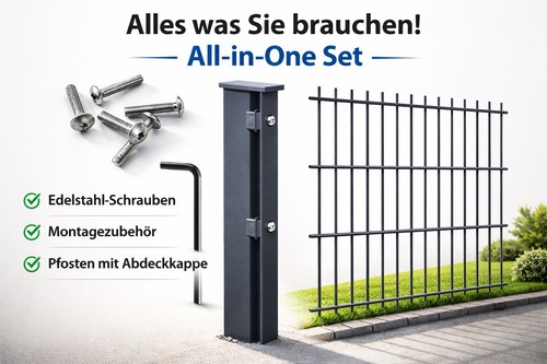 Doppelstabzaun 8/6/8