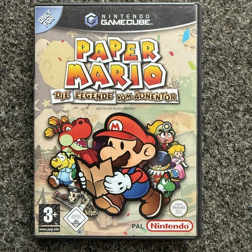 Nintendo gamecube paper mario - nintendo,