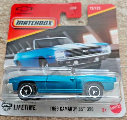 Matchbox 1969 chevolet camaro - 1969,