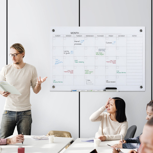 Kalendertafel glasplatte mit - kalendertafel,