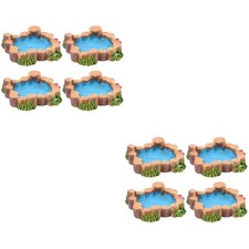  2 PCS Dekorative Bonsai-