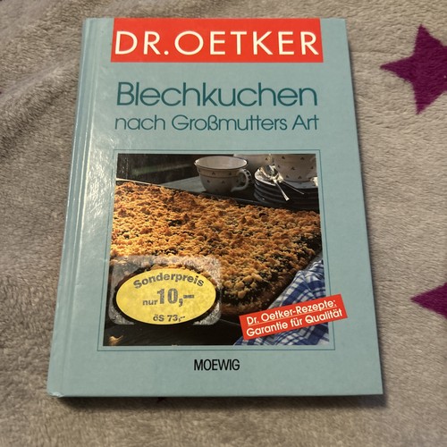 Oetker blechkuchen nach - dr.,