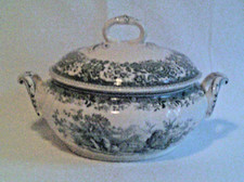 Villeroy & Boch  Burgenland grün Suppenterrine