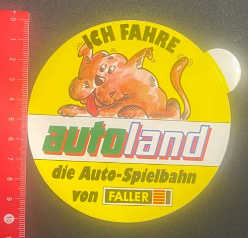 Aufkleber sticker faller - faller,