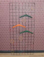 60er String Garderobe schwarz bunt Drahtgestell mid century retro Design selten!