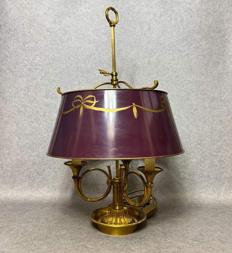 Bouillotte tischlampe empire - bouillotte,