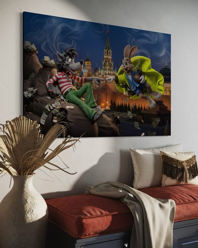 Pogodi leinwand bild pop - nu,