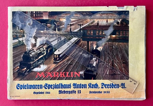 Alter katalog 1939 märklin - alter, 1939/40