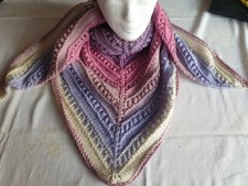 Dreieckschal -gestrickte