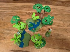 Playmobil Landschaft Fluss Bäume Frühling