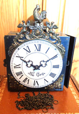 Ältere Wanduhr Le Coq