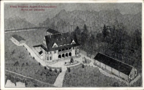 Borna heinersdorf chemnitz - ak,