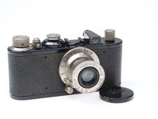 Leica Standard black paint Kamera Camera Nickel Elmar 50mm f3.5 Objektiv Leit...
