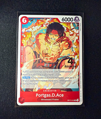 One piece card - one,