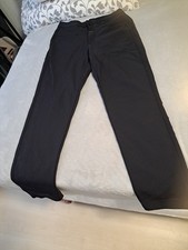 Closed Hose schwarz extra lang