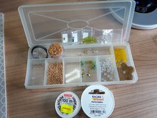 Schmuckherstellung, Perlen, Draht, Nylonfaden