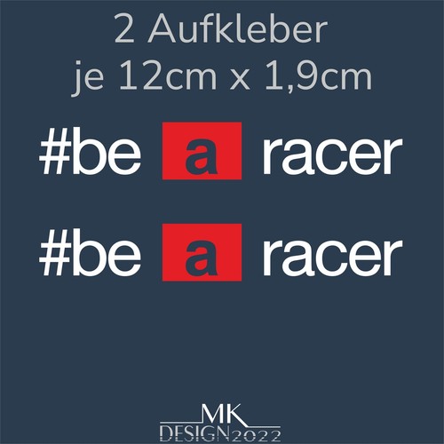Racer aufkleber passend - be,