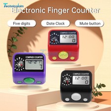 Digital Finger Counter Electronic Tally Ring Counter Handheld Button Counter