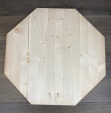 Leimholzplatte Tischplatte Fichte 8-eckig Stärke 28 mm Ø 600 mm