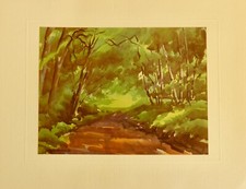 Aquarell Hugo Stuhl Schöne