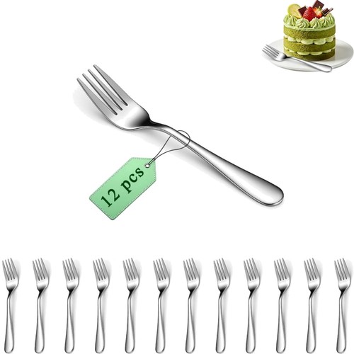 Dessertgabeln set edelstahl - set, 12