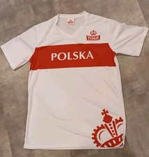 1 Tyskie Polska Trikot T-Shirt Größe M Fällt aber aus wie L
