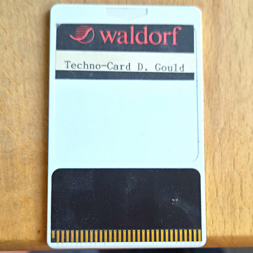 Waldorf techno card gould - techno-card, d.