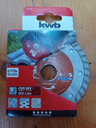 Kwb diamant trennscheibe 115mm - kwb, diamant-trennscheibe