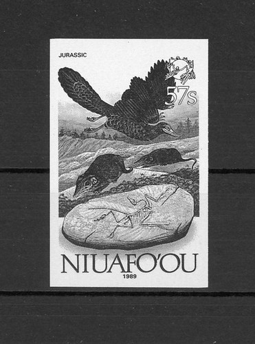 Niuafoou proof dinosaurs - niuafoou, b/w