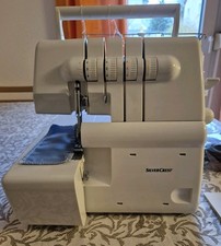 Silvercrest Overlock Nähmaschine mit Zubehör Neuwertig SON 90 A1