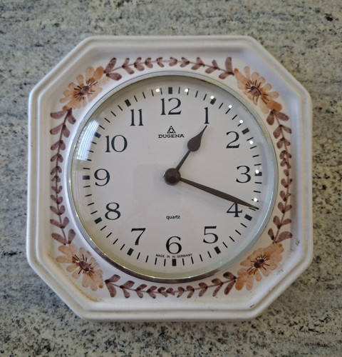 Dugena keramik wanduhr - dugena,