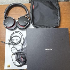 SONY MDR-1A Schwarz Over Ear Kopfhörer High Resolution Audio Japan Gebraucht