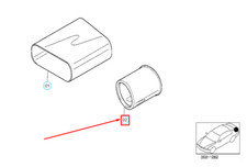 NEW BMW Z3 E36 CHROME TAILPIPE