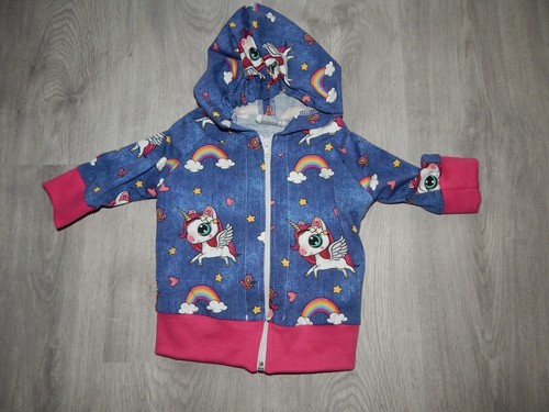 Baby kapuzenjacke aus jersey - kapuzenjacke,