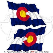 COLORADO Waving State Flag