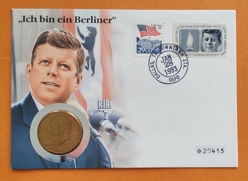 Numisbrief usa john kennedy - numisbrief,