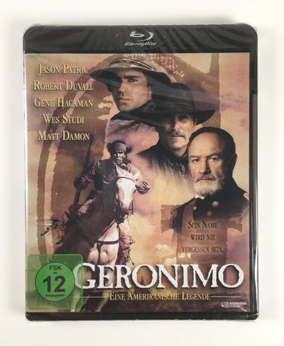 Geronimo blu ray robert - blu-ray,