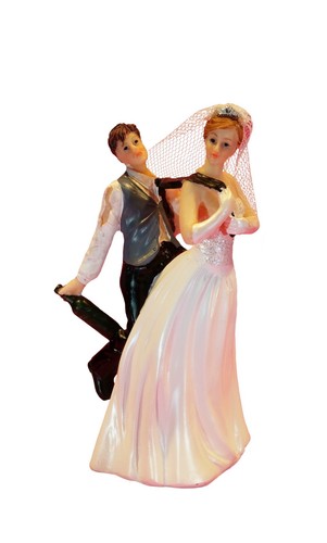 Hochzeit weiße figuren - weiße, paar