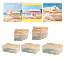 Hamster Sandbad Container