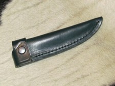 Messerscheide STILETTMSCHEIDE Grün für Jagdnicker Messer Solingen 11 cm Klinge.