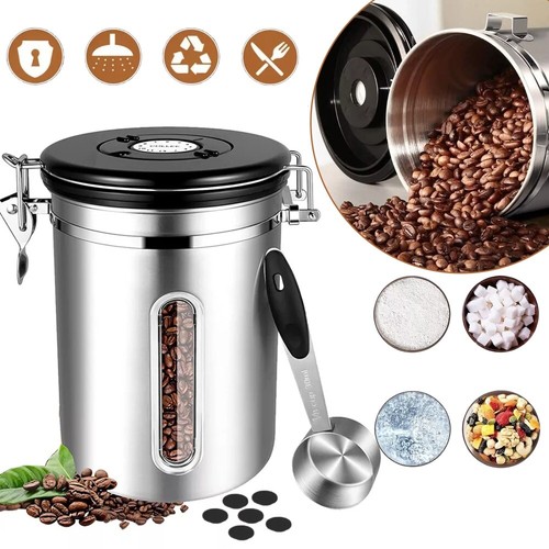 Kaffeedose luftdicht edelstahl - kaffeedose,