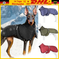 Hundemantel für Große Hunde Winddicht Reflektierend Jacke Weste Kleidung XL- 6XL